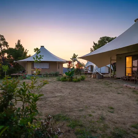 Hotel iCamp Glamping Paliouri Polychrono Esterno foto
