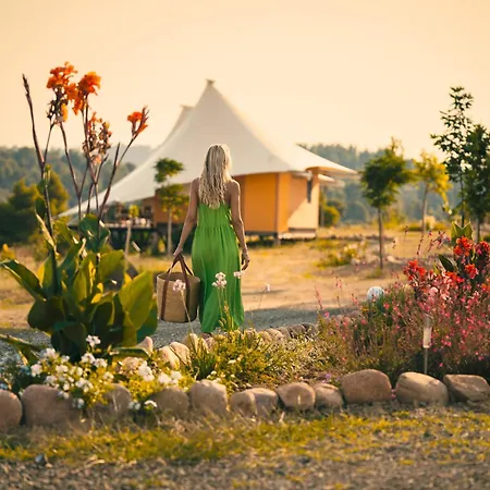 Hotel iCamp Glamping Paliouri Polychrono Esterno foto