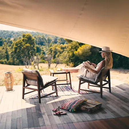 Hotel iCamp Glamping Paliouri Polychrono Esterno foto