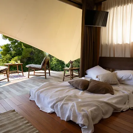 Hotel iCamp Glamping Paliouri Polychrono Esterno foto
