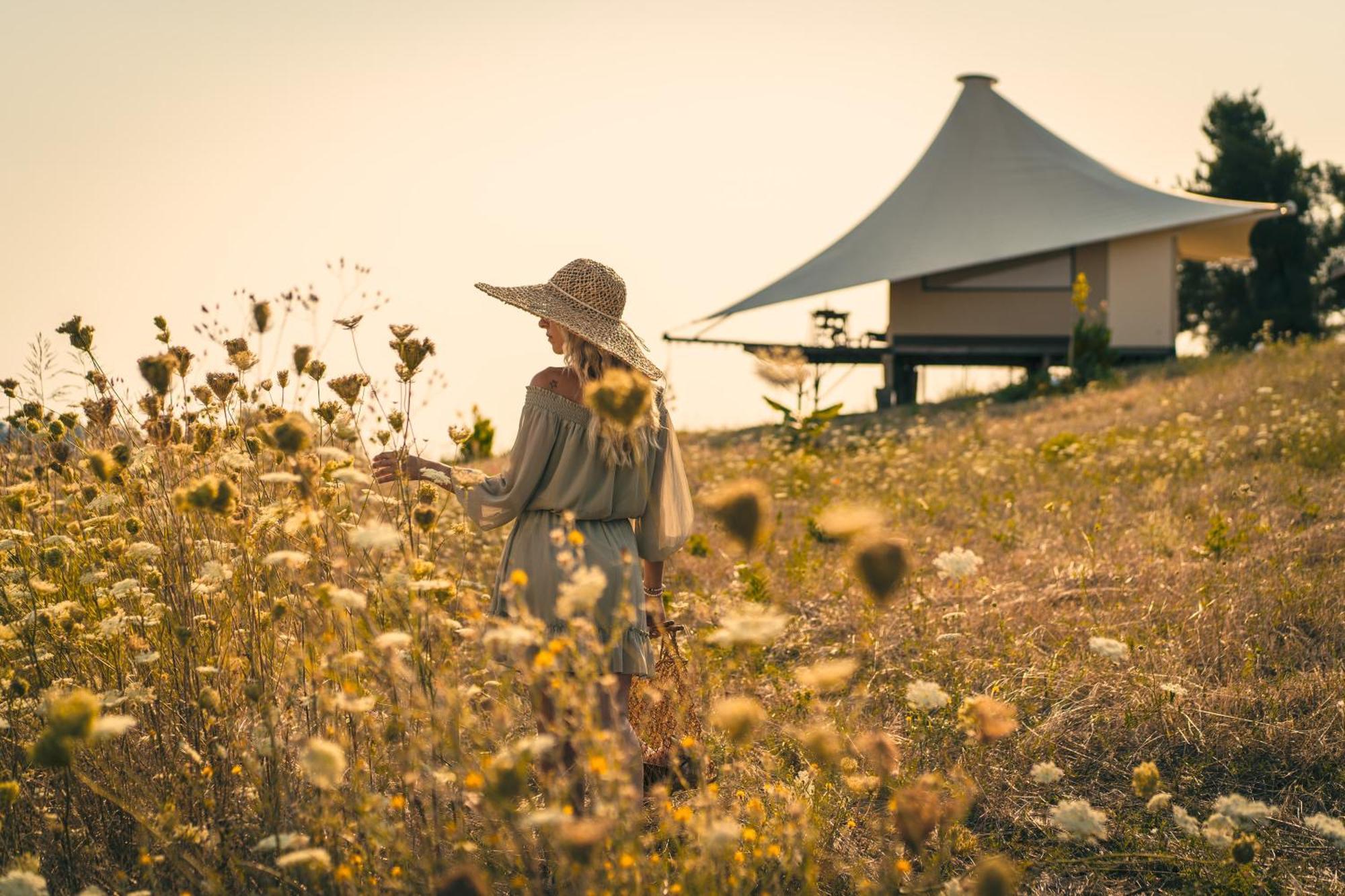 Luxe tent Ihousevillage Polychrono